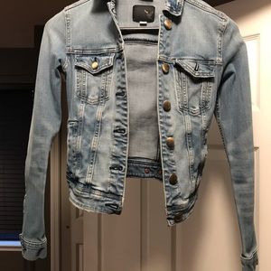 American Eagle super stretch jean jacket